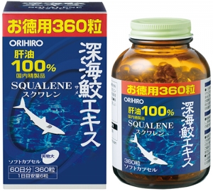 深海鮫エキスカプセル徳用（360粒） | 商品紹介 | オリヒロ株式会社