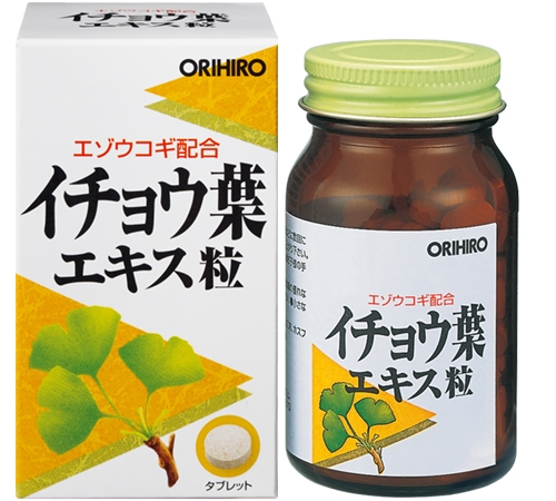 イチョウ葉エキス粒 | 商品紹介 | オリヒロ株式会社 - ORIHIRO - 健康食品