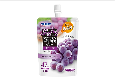 ぷるんと蒟蒻ゼリースタンディング　グレープ